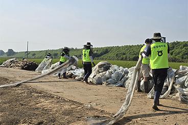 농협케미컬, 수해 복구 지원활동 나서